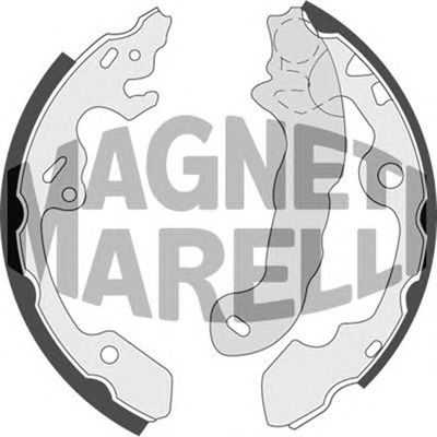 MAGNETI MARELLI 360219192190 -  Колодки тормозные барабанные, комплект